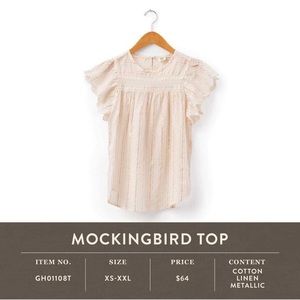 Matilda Jane Mockingbird Top, size L